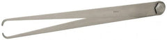 Starrett - 18 Inch Leg, Firm Joint, Steel, Polished, Inside Caliper - 24 Inch Max Measurement, 600mm Max Measurement, Flat Leg - Exact Tooling