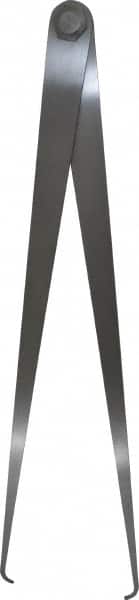 Starrett - 24 Inch Leg, Firm Joint, Steel, Polished, Inside Caliper - 32 Inch Max Measurement, 800mm Max Measurement, Flat Leg - Exact Tooling