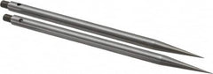 Starrett - 5 Inch Leg, Forged Steel, Trammel Points - For Use With Starrett 50B, Includes (2) Points - Exact Tooling