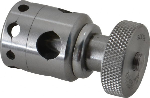 Starrett - 3/8 Inch Hole Diameter and 5/16 Inch Hole Diameter, Drop Indicator Universal Snug - For Use with 657 Series Holders - Exact Tooling