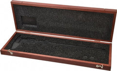 Starrett - 12" OAL, Wood Caliper Case - 1 Piece, For Use with 798 Series 0-12" (300 mm) Electronic Calipers - Exact Tooling