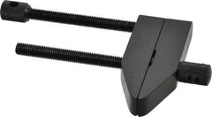 Starrett - 2-1/4" Max Capacity, 3" Jaw Length, Parallel Clamp - Hardened Steel, 1-7/32" Reach - Exact Tooling