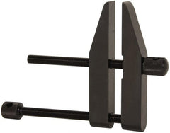Starrett - 3-1/2" Max Capacity, 5" Jaw Length, Parallel Clamp - Hardened Steel, 2-1/4" Reach - Exact Tooling