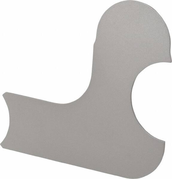 Starrett - 15mm Radius Gage - Satin Chrome Finish, Stainless Steel - Exact Tooling