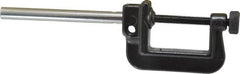 Starrett - 1-5/16 Inch Flat, 5/16 Inch Round Test Indicator Clamp - For Use with 650, 651, 196 and 196M Back Plunger and Universal Dial Indicators - Exact Tooling
