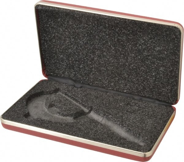 Starrett - Micrometer Case - 2" Max Measurement, Use with 216 & 216M Series Digital Micrometers - Exact Tooling