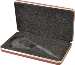 Starrett - Micrometer Case - 2" Max Measurement, Use with 216 & 216M Series Digital Micrometers - Exact Tooling