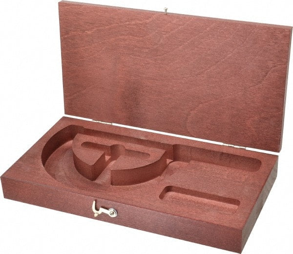 Starrett - Micrometer Case - 4" Max Measurement, Use with 216 & 216M Series Digital Micrometers - Exact Tooling