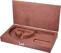 Starrett - Micrometer Case - 4" Max Measurement, Use with 216 & 216M Series Digital Micrometers - Exact Tooling
