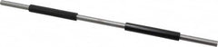 Starrett - 17 Inch Long, Accuracy Up to 0.0003 Inch, Spherical End Micrometer Calibration Standard - Use with Micrometers, Includes Heat Insulating Handle - Exact Tooling