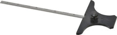 Starrett - Rule Depth Gages Minimum Measurement (Inch): 0 Maximum Measurement (Inch): 6 - Exact Tooling