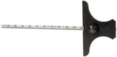 Starrett - Rule Depth Gages Minimum Measurement (mm): 0.00 Maximum Measurement (mm): 150.00 - Exact Tooling