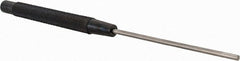 Starrett - 1/8" Pin Punch - 8" OAL, Steel - Exact Tooling