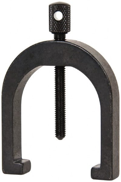Starrett - 1 Inch Max Capacity of V, 1-5/8 Inch Long x 1-1/4 Inch Wide x 1-1/4 Inch High, V-Block Clamp - 90° V Angle, Hardened Steel Clamp, Use with Model 278 V-Block - Exact Tooling