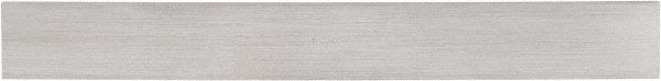 Starrett - 12 Inch Long x 1-13/32 Inch Wide x 11/64 Inch Thick, Square Edge Straightedge - 0.0004 Inch Edge Flatness, Steel, 0.0004 Inch Parallelism - Exact Tooling