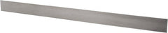 Starrett - 36 Inch Long x 2-13/32 Inch Wide x 7/32 Inch Thick, Square Edge Straightedge - 0.0004 Inch Edge Flatness, Steel, 0.0012 Inch Parallelism - Exact Tooling