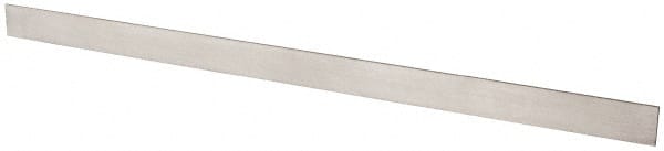 Starrett - 48 Inch Long x 2-13/32 Inch Wide x 7/32 Inch Thick, Square Edge Straightedge - 0.0004 Inch Edge Flatness, Steel, 0.0002 Inch Parallelism - Exact Tooling