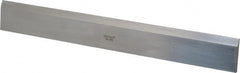 Starrett - 12 Inch Long x 1-13/32 Inch Wide x 11/64 Inch Thick, Beveled Edge Straightedge - 0.0004 Inch Edge Flatness, Steel, 0.0004 Inch Parallelism, 1 Beveled Edge - Exact Tooling