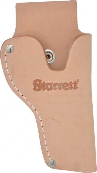 Starrett - Micrometer Holster - 1" Max Measurement, Use with Inch & Millimeter Micrometers - Exact Tooling