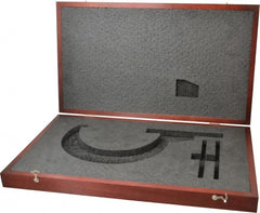 Starrett - Micrometer Case - 7" Max Measurement, Use with 216 & 216M Series Digital Micrometers - Exact Tooling