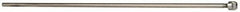 Starrett - Micrometer Rod - 3 to 4", Use with 440 Series Micrometer Depth Gages - Exact Tooling