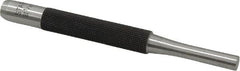 Starrett - 1/4" Pin Punch - 4" OAL, Steel - Exact Tooling