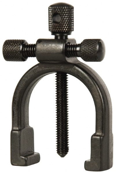 Starrett - 1-5/16 Inch Max Capacity of V, 3-1/2 Inch Long x 1.8898 Inch Wide x 1.8700 Inch High, V-Block Clamp - 90° V Angle, Hardened Steel Clamp, Use with Model 567 V-Block - Exact Tooling