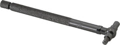 Starrett - 1/2 to 3/4 Inch, 4.2 Inch Overall Length, Telescoping Gage - 2-3/8 Inch Long Handle, Satin Chrome Finish - Exact Tooling