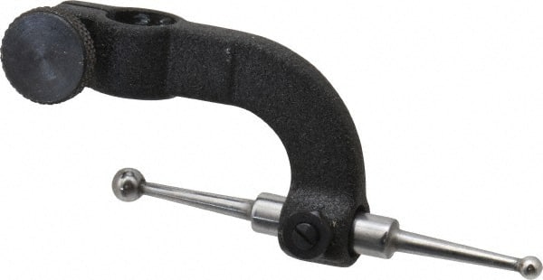 Starrett - 3/8 Inch Diameter, Drop Indicator Hole Attachment - For Use with AGD Indicators - Exact Tooling