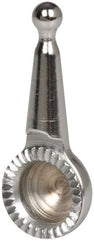 Starrett - 1/16" Ball Diam, Steel, Ball Test Indicator Contact Point - 5/32" Contact Point Length, Use with Starrett 711 Series Last Word Dial Test Indicators - Exact Tooling