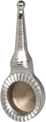 Starrett - 9mm Ball Diam, Carbide, Ball Test Indicator Contact Point - 5/32" Contact Point Length, Use with Starrett 711 Series Last Word Dial Test Indicators - Exact Tooling