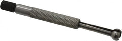 Starrett - 0.3 to 0.4 Inch Measurement, Small Hole Gage - 3-3/8 Inch Overall Length, Full Ball - Exact Tooling