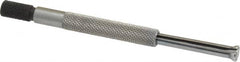 Starrett - 0.2 to 0.3 Inch Measurement, Small Hole Gage - 3-1/8 Inch Overall Length, Half Ball - Exact Tooling