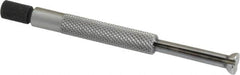 Starrett - 0.3 to 0.4 Inch Measurement, Small Hole Gage - 3-3/8 Inch Overall Length, Half Ball - Exact Tooling