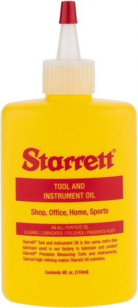 Starrett - Micrometer Oil - Use with Vernier Calipers - Exact Tooling