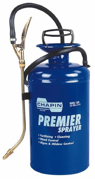 Chapin - 2 Gal Garden Hand Sprayer - Reinforced Hose, Polyethylene Tank, For Industrial Applications - Exact Tooling