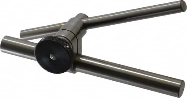 Starrett - 1/4 Inch First End Diameter, 3/8 Inch Second End Diameter, Two 4 Inch Rods Test Indicator Snug and Rod Unit - O Indicators For Use with Series 708, 709 and 811 Test Indicators - Exact Tooling