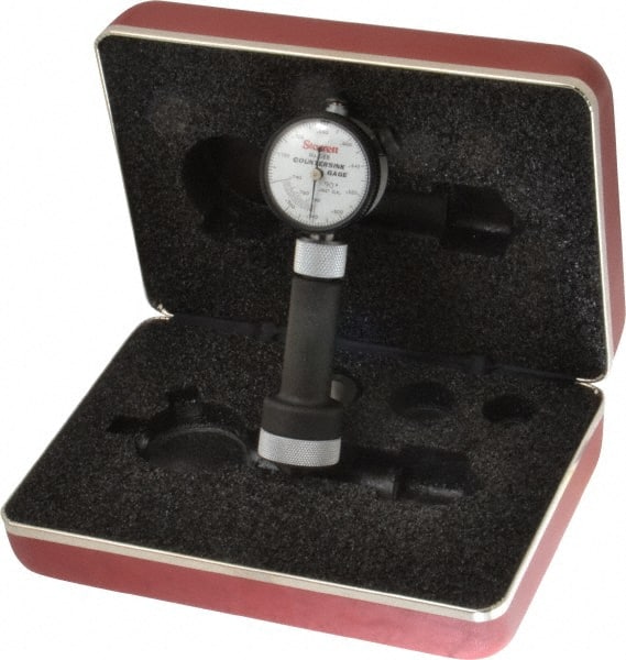 Starrett - 0.56 to 0.78" 90° Countersink Gage - White Dial Face - Exact Tooling