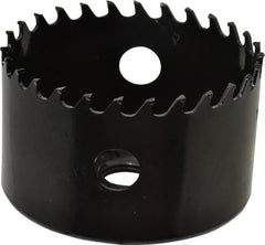 Starrett - 3" Diam, 1-5/8" Cutting Depth, Hole Saw - Carbide-Tipped Saw, Toothed Edge - Exact Tooling