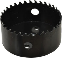 Starrett - 3-3/4" Diam, 1-5/8" Cutting Depth, Hole Saw - Carbide-Tipped Saw, Toothed Edge - Exact Tooling
