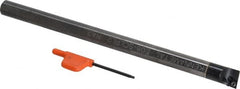 Kennametal - 15.24mm Min Bore Diam, 203.2mm OAL, 1/2" Shank Diam, E-SCLP Indexable Boring Bar - CP.. Insert, Screw Holding Method - Exact Tooling