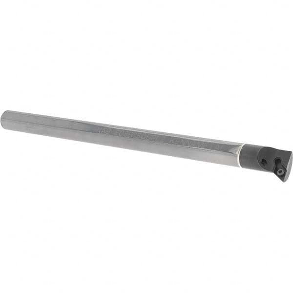 Kennametal - 18.54mm Min Bore Diam, 203.2mm OAL, 1/2" Shank Diam, E-SDUP Indexable Boring Bar - DP.. Insert, Screw Holding Method - Exact Tooling