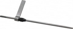Starrett - 6 Inch Long, Height Gage Depth Gage Attachment - For Use with Starrett Digital Electronic Height Gage No. 250, Starrett Digital Electronic Height Gage No. 751 - Exact Tooling