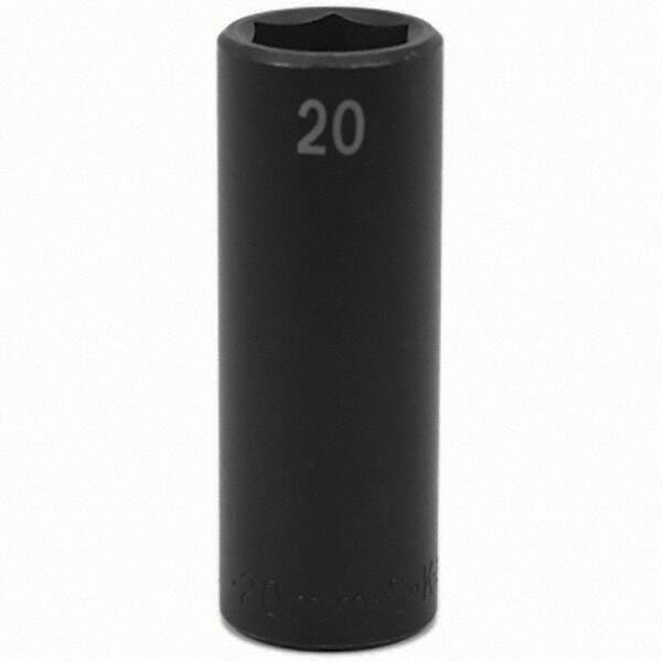 SK - Impact Socket - 1/2"DR 20MM DEEP IMPACT SOCKET - Exact Tooling