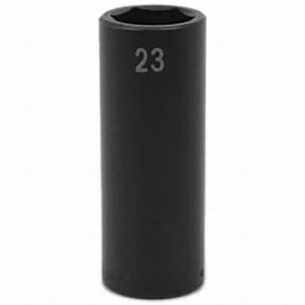 SK - Impact Socket - 1/2"DR 23MM DEEP IMPACT SOCKET - Exact Tooling