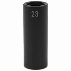 SK - Impact Socket - 1/2"DR 23MM DEEP IMPACT SOCKET - Exact Tooling