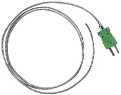 Hanna Instruments - to 900°F, Wire, Thermocouple Probe - 1 Sec Response Time - Exact Tooling