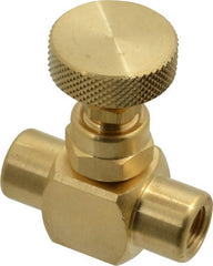 Made in USA - Needle Valve - Brass Valve - Exact Tooling