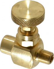Made in USA - Needle Valve - Brass Valve - Exact Tooling
