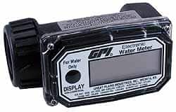 GPI - Economy Flowmeter - 300 Max psi, Nylon - Exact Tooling